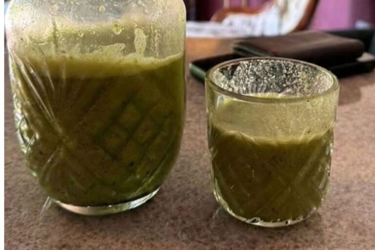 Suco detox verde