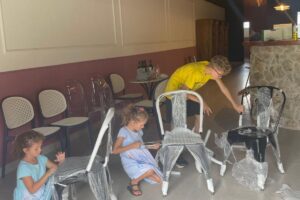sonho da cafeteria ganhando forma no Empório Nosso Recanto