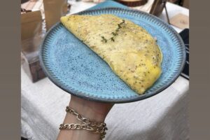 Tapioca de Peito de Peru com Muçarela Receita Prática e Saborosa