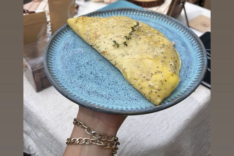 Tapioca de Peito de Peru com Muçarela Receita Prática e Saborosa