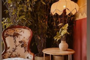 primeiro dia do Empório Nosso Recanto com espaço pronto antes da abertura