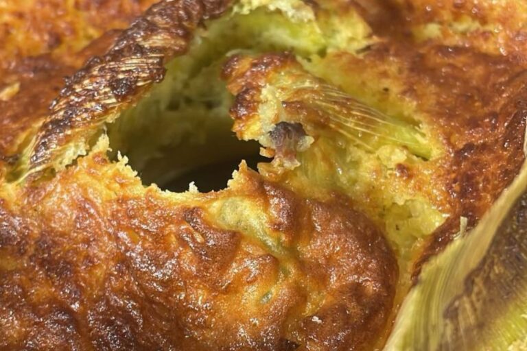 Bolo de Pamonha Cremoso com Queijo Minas