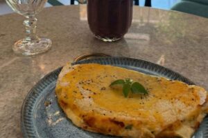 Tapioca rendada 3 queijos